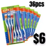 36pcs Fresh Extreme Value Toothbrush Soft Bristles