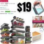 40-Piece Food Storage Containers With Lids – Airtight 100% Leakproof Guaranteed, BPA-Free