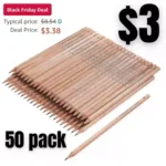 50PACK Amazon Aware Woodcased #2 Pencils, Pre-Sharpened, 50 pack