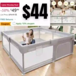 Baby Playpen Play Pens for Babies and Toddlers Baby Fence Baby Play Yards for Indoor