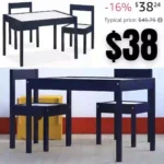 Baby Relax Hunter 3-Piece Kiddy Table and Chair