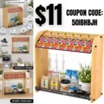 Cup Holder Coffee Pod Organizer for Coffee Bar Accessories