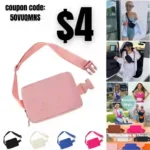 Fashion Waist Pack Small Belt Bag with Adjustable Strap for Running