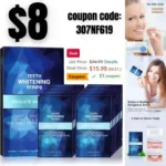 Gloridea Teeth Whitening Strips, Pack of 28 Strips