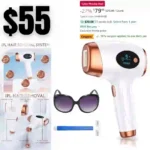 IPL Hair Removal, Laser Permanent Hair Removal for Women and Men