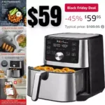 Instant Pot Vortex Plus 6-in-1,4QT Air Fryer Oven,From the Makers of Instant Pot with Customizable Smart Cooking Programs