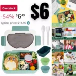 Kids Lunch Box, Bento Lunch Boxes for Kids, 5 Compartments Lunch Containers for Adults Kids