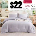 Memfydu Queen Comforter Set Sage Green, 3 Pieces Seersucker Comforter Sets, Crinkle Textured Comforter with 2 Pillowcases