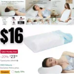 Neck Pillow Memory Foam Pillows – Ergonomic Pillow for Neck Shoulder Pain Relief Bed