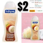 Softsoap Body Wash Exfoliating Scrub, Coconut Butter Scent