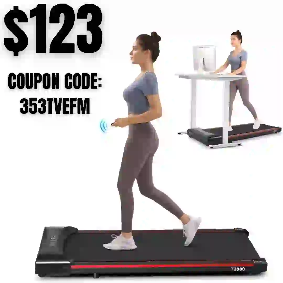 Under Desk Treadmill Advzon Walking Pad