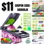 Vegetable Chopper 18-in-1 Veggie Choppers, Food Dicer Onion Chopper Vegetable Cutter Veggie Chopper with Egg Slicer