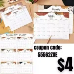 2024 Wall Calendar – 2024 Calendar, 12 Months Calendar from Jan 2024