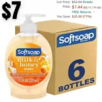 6PACK Softsoap Moisturizing Liquid Hand Soap, Milk and Honey
