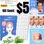 Acne Pimple Patch (165 Count), Strong Adsorption Zit Patches with Salicylic Acid & Tea Tree Oil, Hydrocolloid Ance Patches for Face Zits Blemish Acne Dots, Extra Adhesion Pimple Stickers