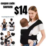 Baby Carrier Newborn to Toddler,Baby Wrap Backpack Carrier with Hip Seat,Baby Holder Carrier with Lumbar Support