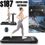 Folding Treadmill for Home,APP Walking Pad Portable Electric Treadmills
