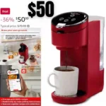 Instant Solo Single Serve Coffee Maker, From the Makers of Pot, K-Cup Pod Compatible Brewer