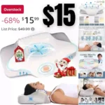 Karrehao Cervical Pillow for Neck Pain Relief, Contour Memory Foam Neck Pillow for Sleeping