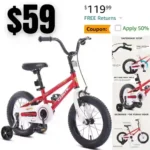 Kids Bike for Boys Girls Ages 3-8 Years Old, 12 14 16 Inch BMX Kid’s Bicycles with Training Wheels