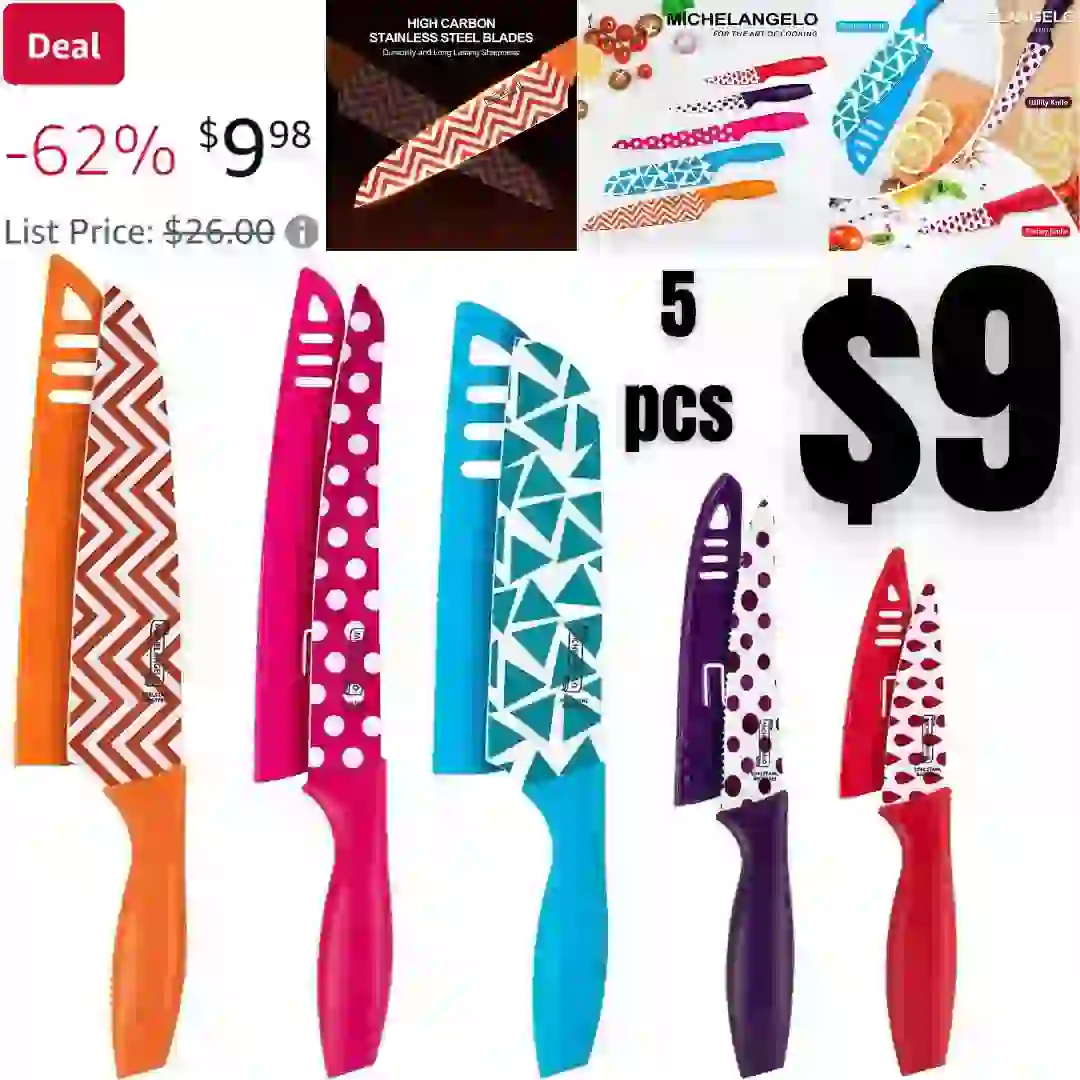 6pack Food Storage Container Sets for Kitchen Pantry Organization and Storage