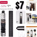 Legging Organizers And Storage, Behind the Door Storage Organizer, Clothes Closets Roll Holder Hanging, 24 Compartment Organizer