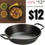 Lodge L5RPL3 Cast Iron Round Pan