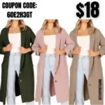 Long Knit Casual Cardigan Sweaters Oversized Dressy Jackets Fall Button Up Coatigan Winter Coats