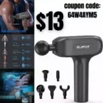 Massage Gun Deep Tissue,Percussion Massager Gun for Athletes Muscle Massage Gun for Pain Relief