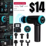 Muscle Massage Gun for Athletes – Handheld Percussion Massage Gun