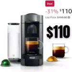 Nespresso VertuoPlus Coffee and Espresso Machine