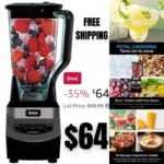 Ninja NJ601AMZ Professional Blender with 1000-Watt Motor & 72 oz Dishwasher-Safe Total Crushing Pitcher for Smoothies
