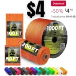 Paracord 550 lb – Ideal for Crafting, DIY Projects, Camping