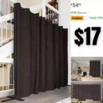 Premium Curtains for Room Partition, Privacy or Blackout