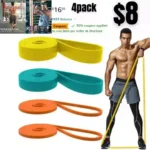 Resistance Bands Set, Pull Up Bands – Workout Bands, Eexercise Bands, Long Resistance Bands Set for Working Out