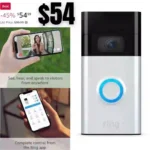 Ring Video Doorbell – 1080p HD video, improved motion detection