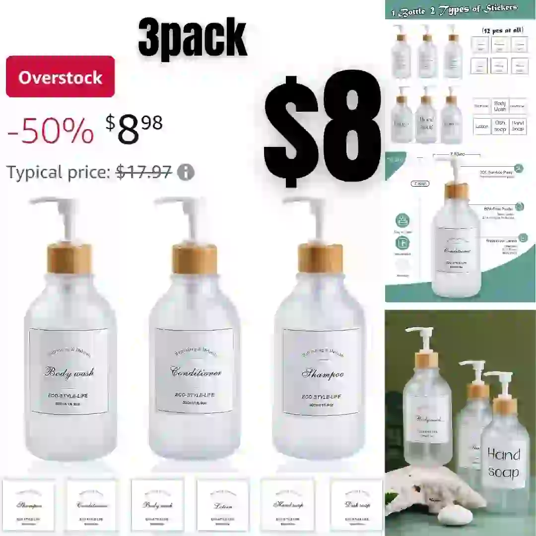 2PACK ON Smart USB Power Strip Surge Protector with 8AC outlets & 2 USB Ports