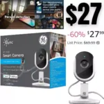 Smart Indoor Security Camera, Baby Monitor, Dog Camera, Night Vision, Works with Alexa and Google Home, Two-Way Audio