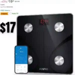 Smart Scale for Body Weight, Digital Bathroom Scale BMI Weighing Bluetooth Body Fat Scale