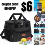 TOMULE Insulated Lunch Bag for Men Women