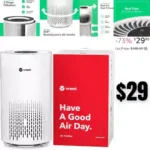 Vremi Premium True HEPA Air Purifier for Large Rooms