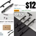 10 Pack Kitchen Cabinet Handles