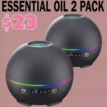 2 Pack Essential Oil Diffuser for Home