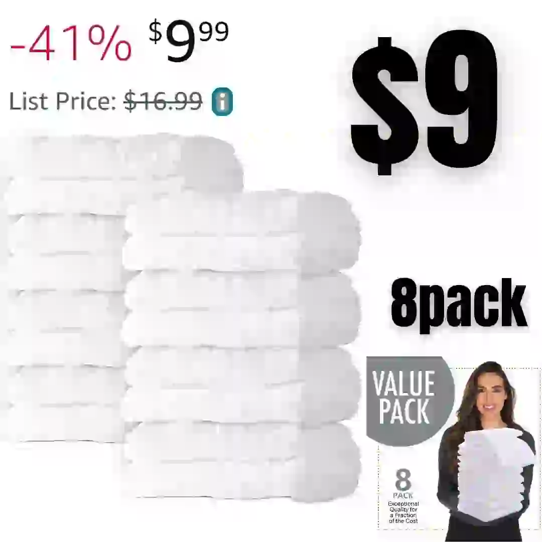 Premium 2-Pack Standard Size Sleeping Pillow, Bed Pillow, Super Soft Down Alternative with Washable Covers