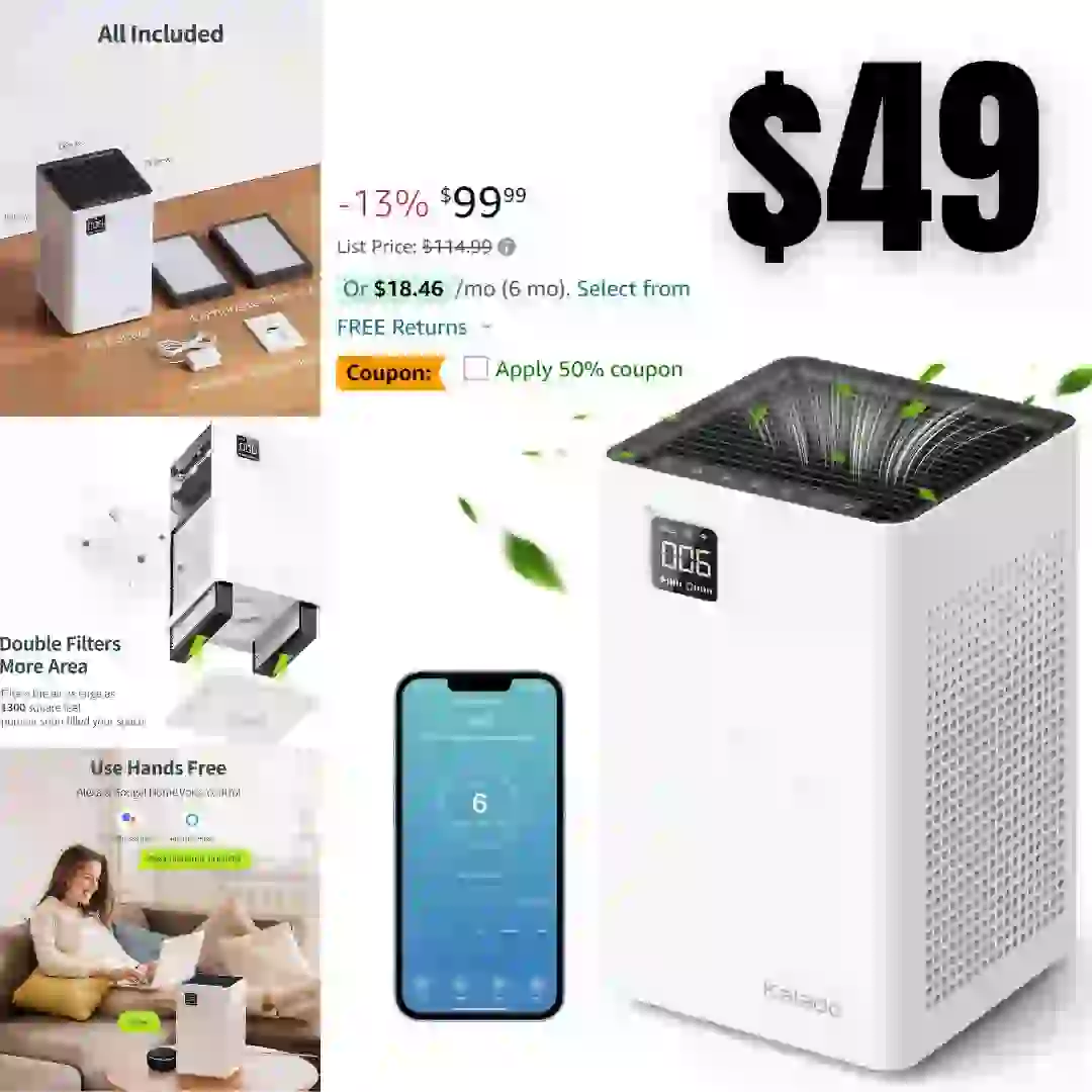 End Table, 3-Tier Tall Side Table with Open Storage Shelf, Boho Bedside Table, Skinny Wood Nightstand