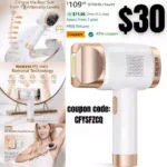 Aopvui At-Home IPL Hair Removal for Women and Men, Permanent Laser Hair Removal 999900 Flashes