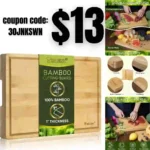 BALEINE Large Bamboo Cutting Board