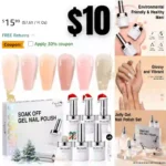 Candy Lover Gel Nail Polish, 6 Colors Jelly Gel Polish Set