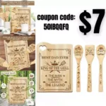 Dad Gifts, Gifts for Dad Christmas from Daughter, Grilling Kitchen Gifts for Dad Cutting Board