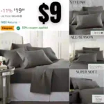 Danjor Linens Queen Sheet Set – 6 Piece Set Including 4 Pillowcases